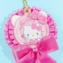 Hello Kitty Rosette Cane Charm