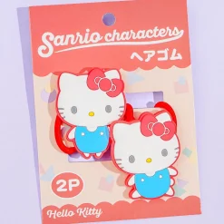 Hello Kitty Rubber Charm Hair Tie Set