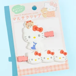 Hello Kitty Rubber Multi-Clip Set - 2 pcs