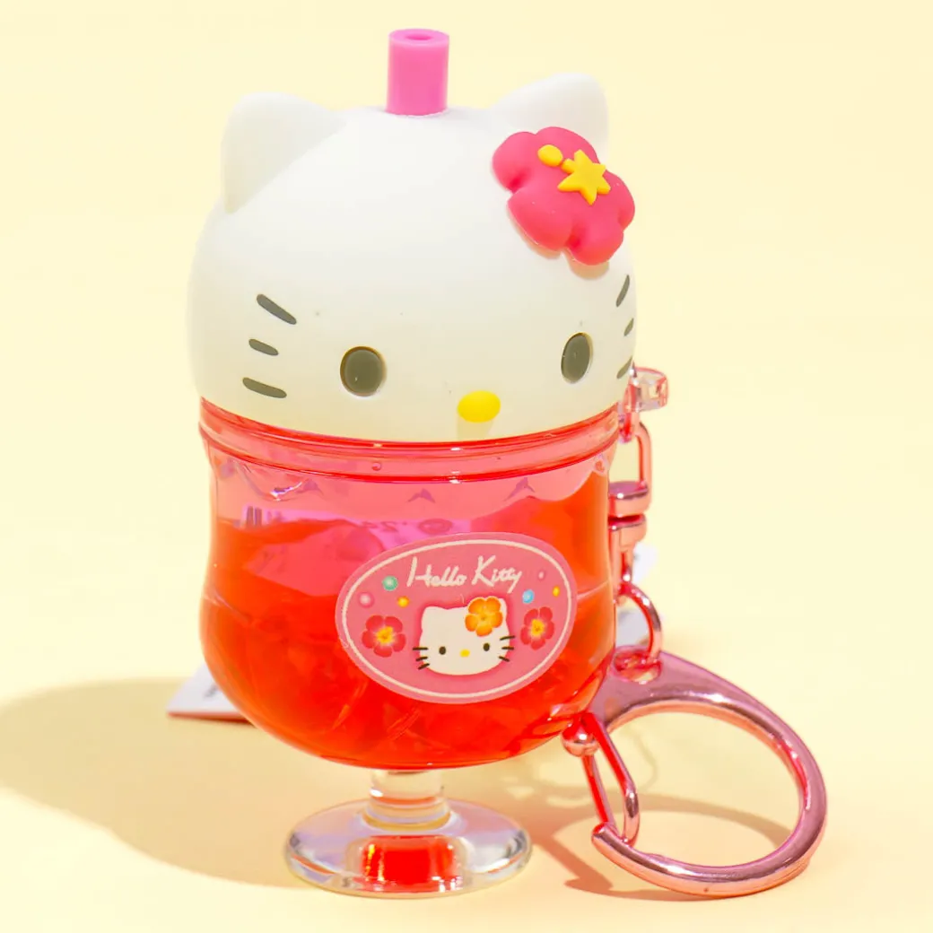 Hello Kitty 90s Colorful Soda Keychain