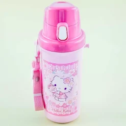 Hello Kitty Sakura Blooms One-Push Water Bottle
