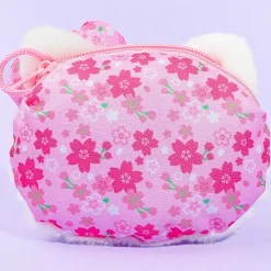 Hello Kitty Sakura Kimono Face Pochette With Strap