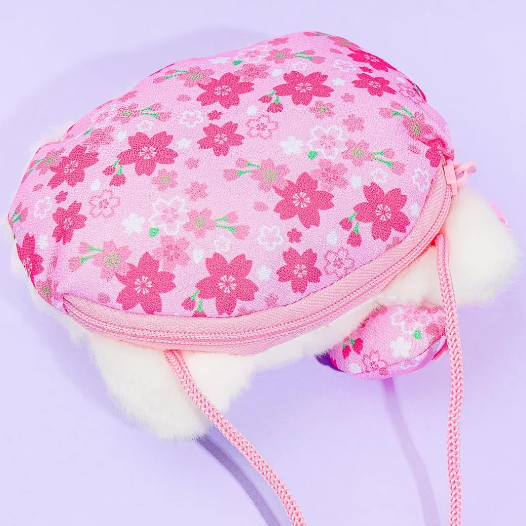 Hello Kitty Sakura Kimono Face Pochette With Strap