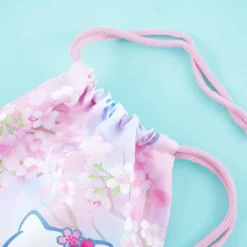 Hello Kitty Sakura Season Drawstring Bag