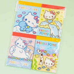 Hello Kitty Sea Friends B8 Memo Pad Set - 4 pcs