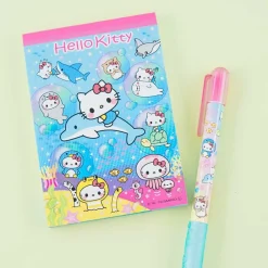 Hello Kitty Sea Friends Memo Pad & Ballpoint Pen Set