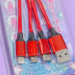 Hello Kitty Shining Charging Cable