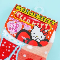 Hello Kitty Sparkling Soda Jacquard Socks