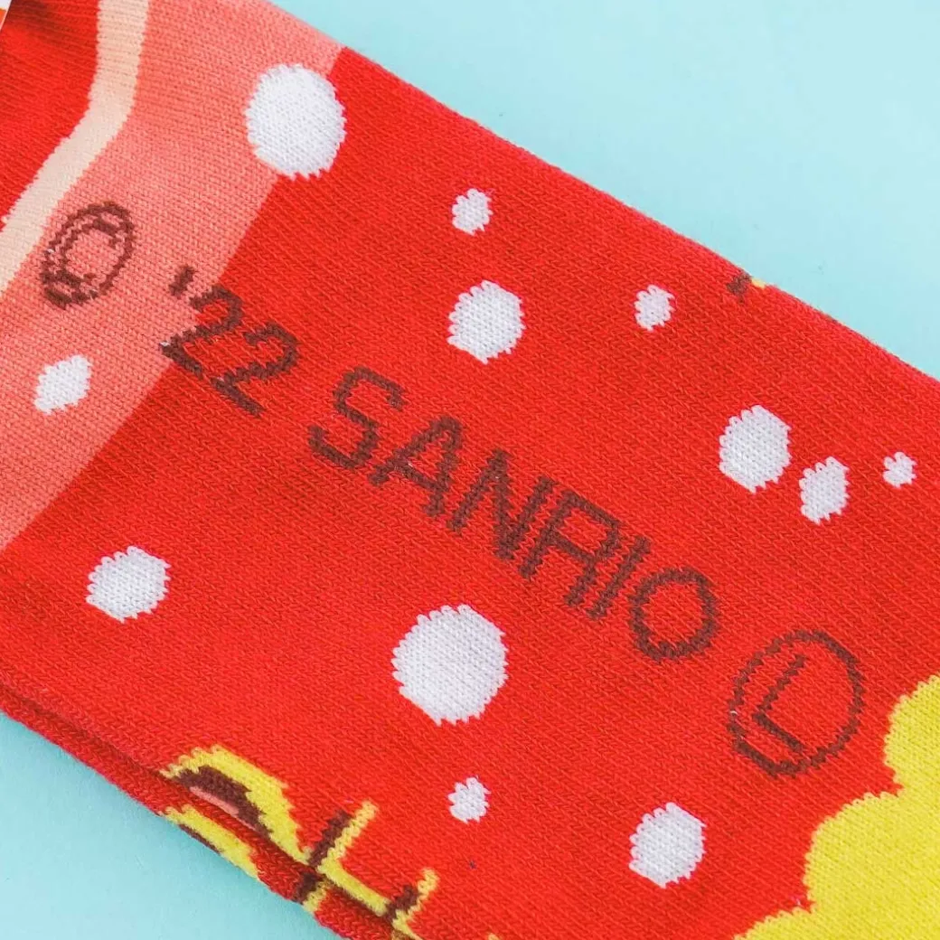 Hello Kitty Sparkling Soda Jacquard Socks