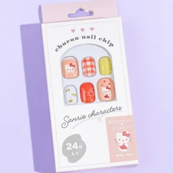 Hello Kitty Stick-On Nail Tips - Short