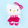 Hello Kitty Striped Ribbon Plushie - Medium