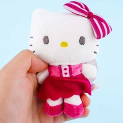 Hello Kitty Striped Ribbon Plushie - Medium