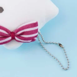 Hello Kitty Striped Ribbon Plushie - Medium