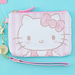 Hello Kitty Stripes Coin Purse & Pass Case