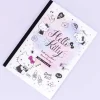 Hello Kitty Style Grid Notebook