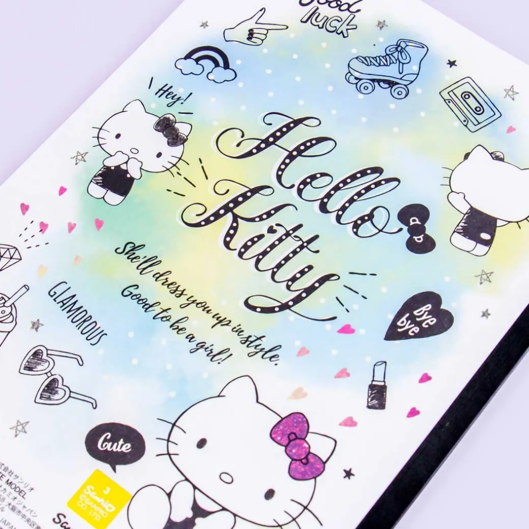 Hello Kitty Style Grid Notebook