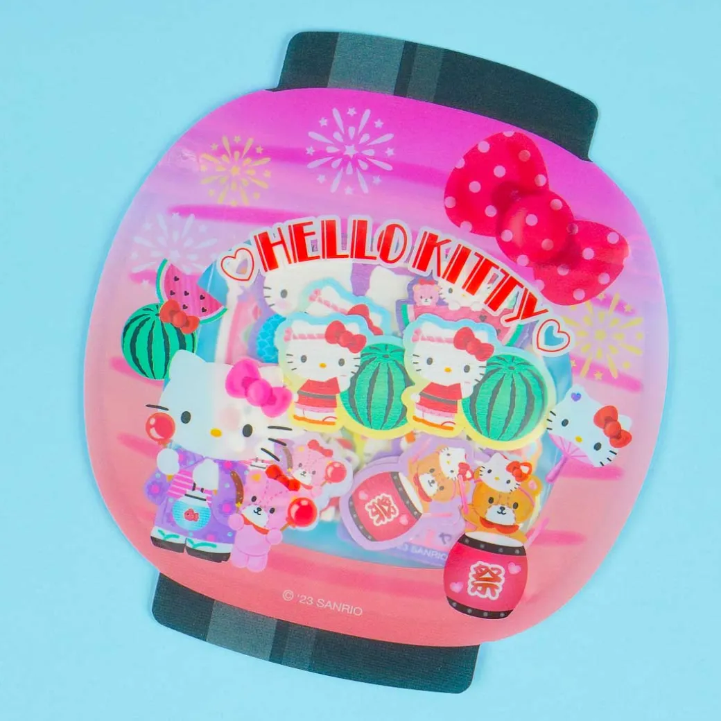 Hello Kitty Summer Lantern Case Sticker Set