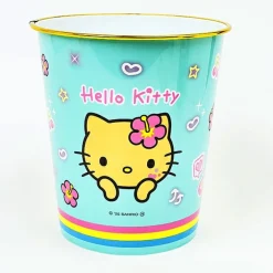 Hello Kitty Summer Tan Wastebasket