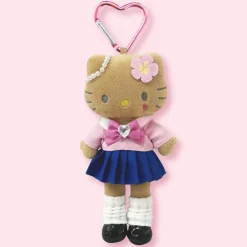 Hello Kitty Suntanned Style Up Plushie Charm