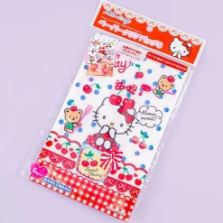 Hello Kitty Sweet Cherry Plastic Bag Set - 6 pcs