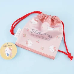 Hello Kitty Sweet Meeting Drawstring Pouch
