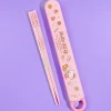 Hello Kitty Sweets Chopsticks With Slide Case