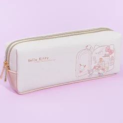 Hello Kitty 50th Anniversary Twin Zipper Pencil Case