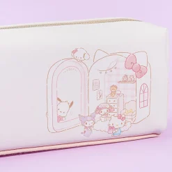 Hello Kitty 50th Anniversary Twin Zipper Pencil Case