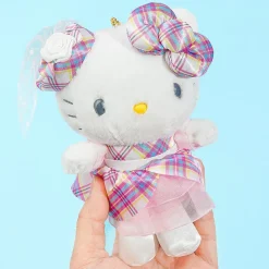 Hello Kitty 50th Anniversary Tartan Plushie - Medium