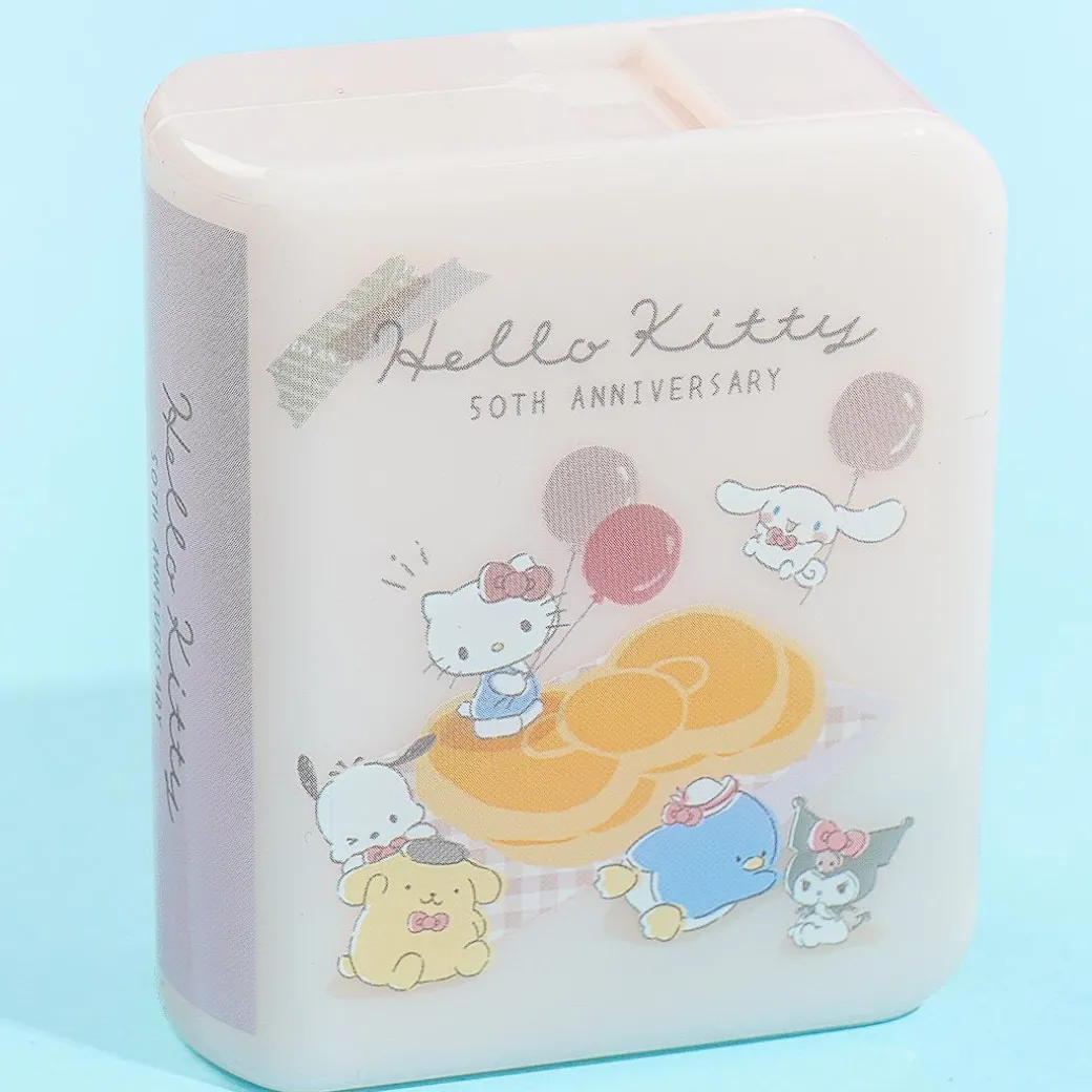 Hello Kitty 50th Anniversary Book-Type Clear Tape Dispenser