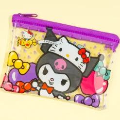 Hello Kitty 50th Anniversary Flat Pouch - Kuromi
