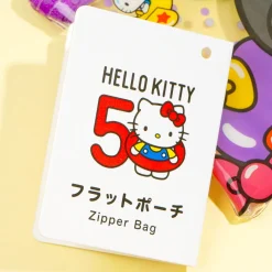 Hello Kitty 50th Anniversary Flat Pouch - Kuromi