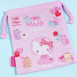 Hello Kitty 50th Anniversary Drawstring Pouch