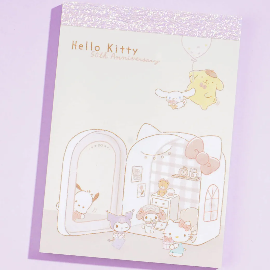 Hello Kitty 50th Anniversary Friendship Memo Pad