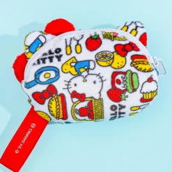 Hello Kitty 50th Anniversary Fluffy Coin Purse