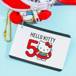 Hello Kitty 50th Anniversary Fluffy Coin Purse