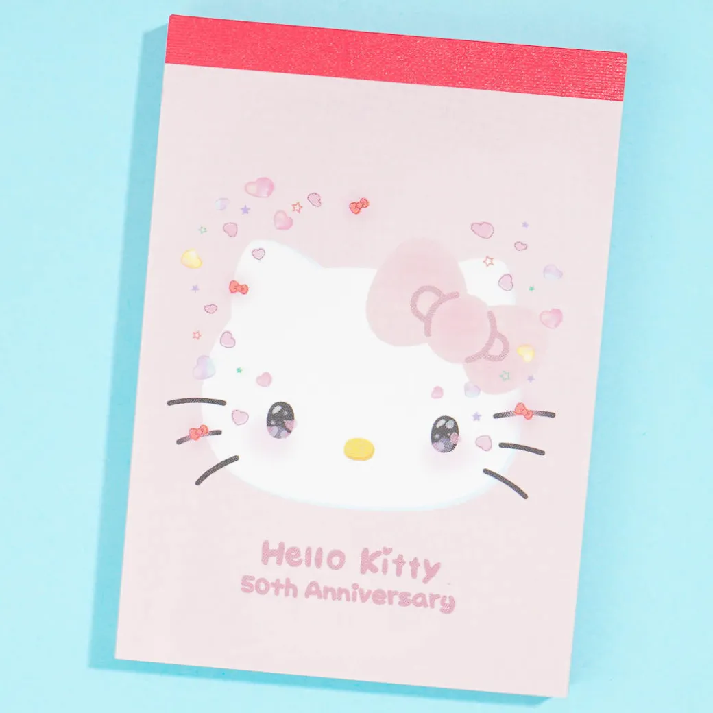 Hello Kitty 50th Anniversary Memo Pad