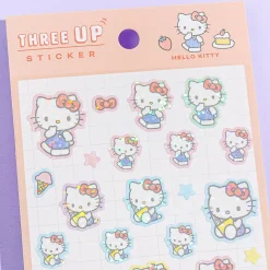 Hello Kitty Three-Up Sparkling Sticker Sheet