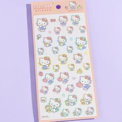 Hello Kitty Three-Up Sparkling Sticker Sheet