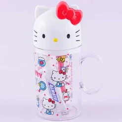 Hello Kitty Toothbrush Set With Cup