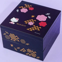 Hello Kitty Traditional Japanese 2-Tiered Jubako