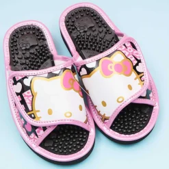 Hello Kitty Velcro Massage Sandals - Pink / Medium
