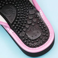 Hello Kitty Velcro Massage Sandals - Pink / Medium