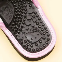 Hello Kitty Velcro Massage Sandals - Pink / Large