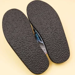 Hello Kitty Velcro Massage Sandals - Blue / Large