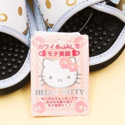 Hello Kitty Velcro Massage Sandals - Blue / Large