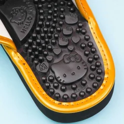 Hello Kitty Velcro Massage Sandals - Golden / Medium