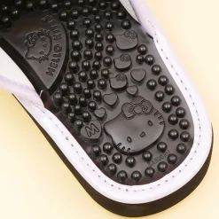 Hello Kitty Velcro Massage Sandals - Purple / Medium