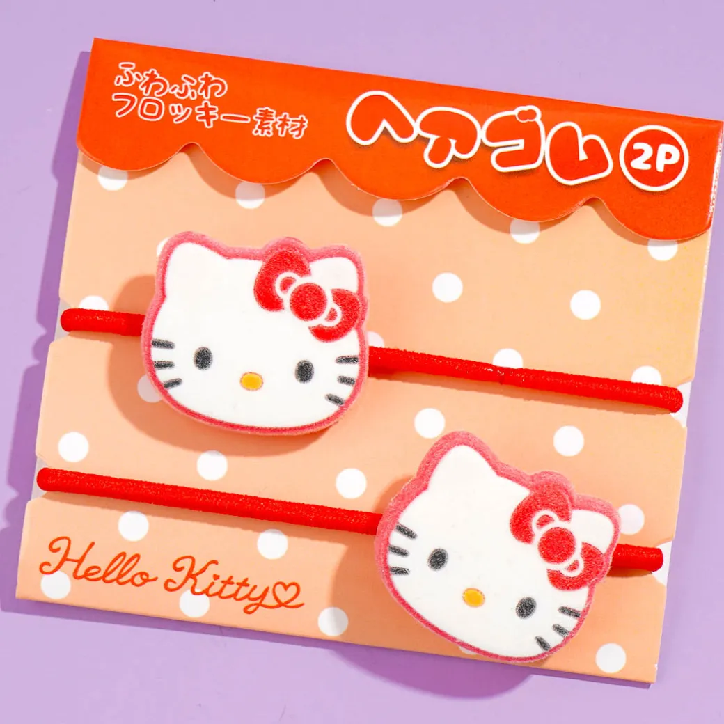 Hello Kitty Velvet Hair Tie