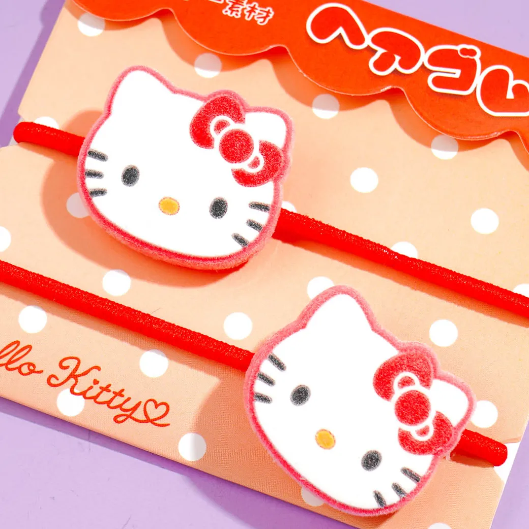 Hello Kitty Velvet Hair Tie